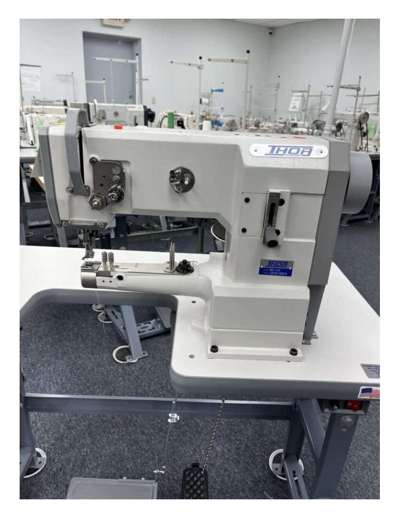 THOR GC335 Cylinder Arm Walking Foot Sewing Machine For Binding