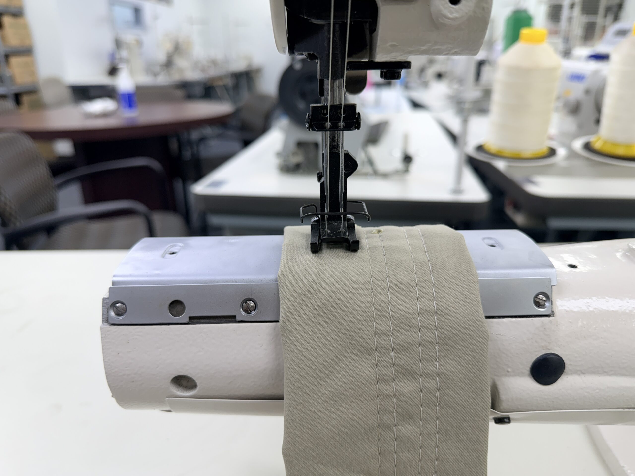 THOR GC1342 — Heavy-Duty Double-Needle Cylinder-Arm Sewing Machine. Call For Price 214-749-7991. - Image 2