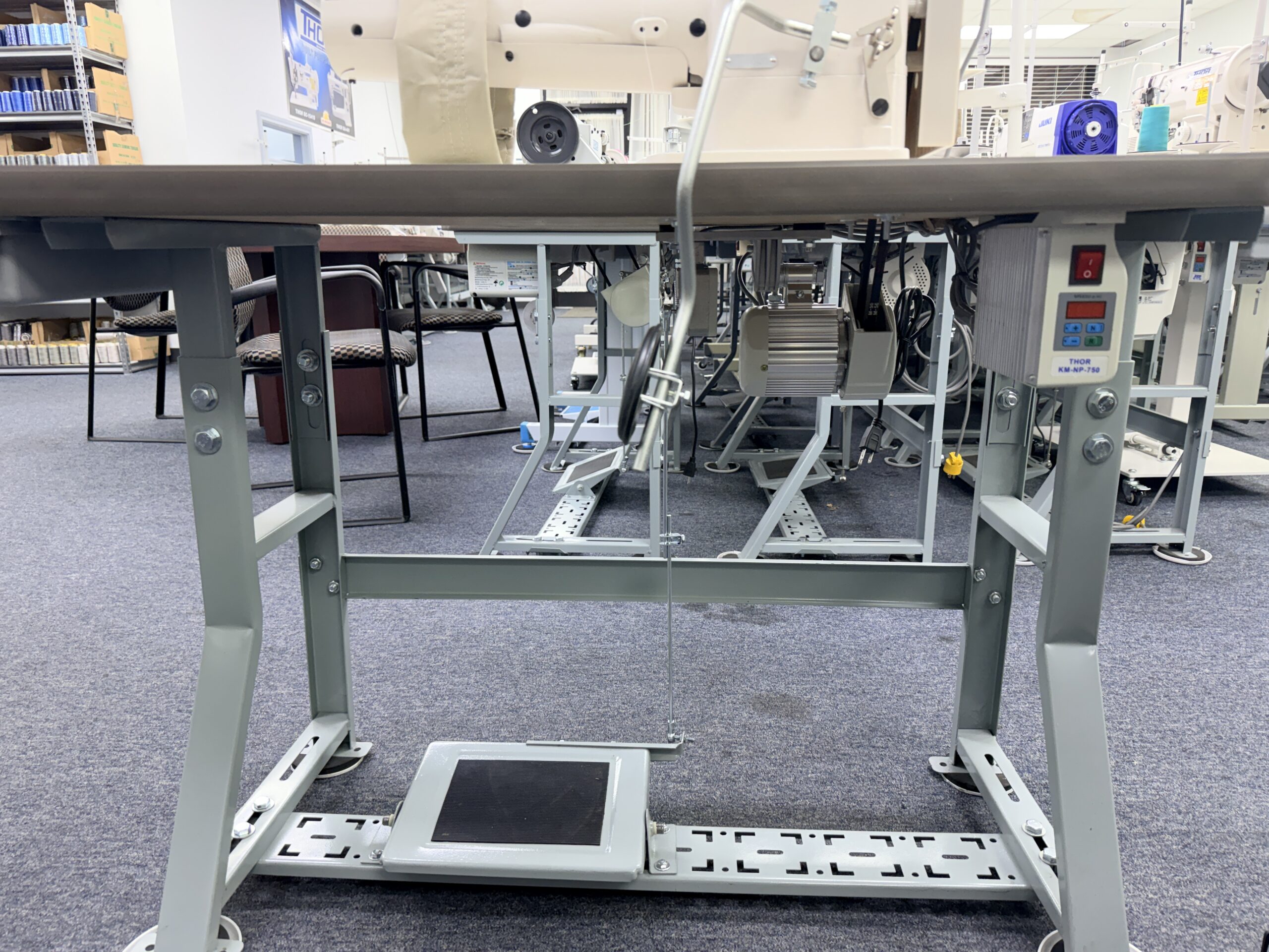 THOR GC1342 — Heavy-Duty Double-Needle Cylinder-Arm Sewing Machine. Call For Price 214-749-7991. - Image 3